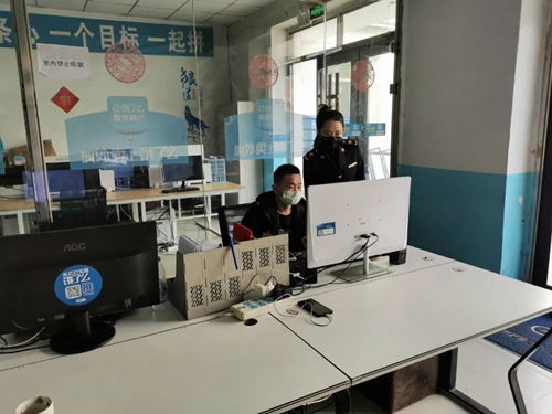 黑河市市场监管局海兰街分局开展网络餐饮服务食品安全专项检查